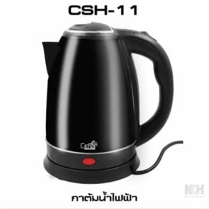 กาต้มน้ำไฟฟ้า สีดำ Ceflar Smart Home KETTLE BLACK 1ชิ้น / แพ็ค